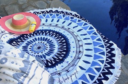 round-beach-towel