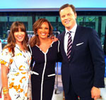 Alison Deyette with Vanessa Williams & Willie Geist Alison Deyette with Vanessa Williams & Willie Geist